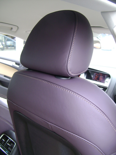 RGS Handmade A5 Sportback Aubergine met beige (4)